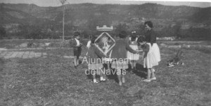 Escola al Soler de S. Cugat (anys 60)